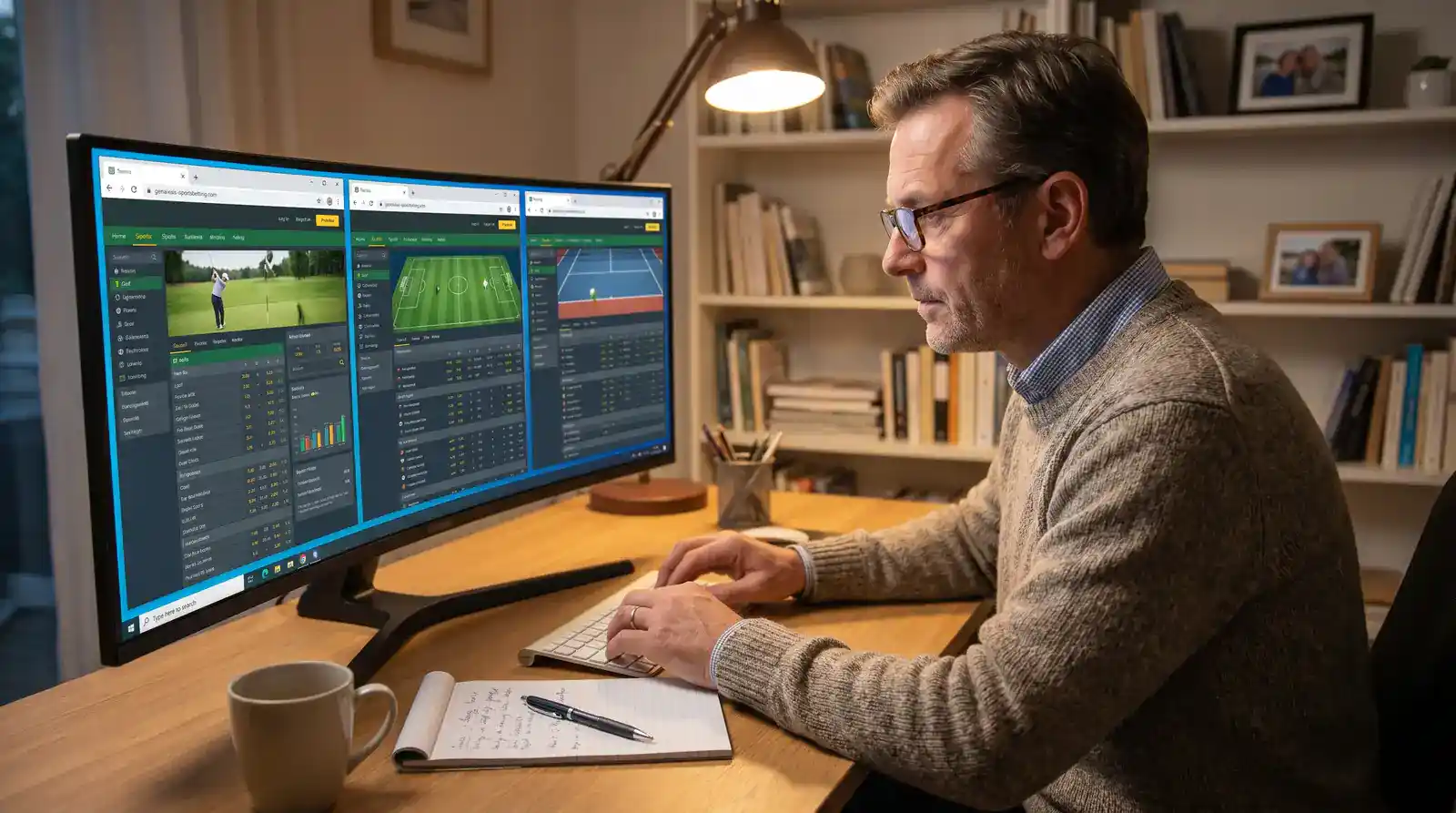 Best UK golf betting sites ranked by each-way terms and market depth for serious punters